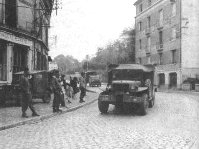 Epinal 1944 - U.S. 3rd Infantry Division Photography WWII
